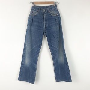 Levi's Blue Straight Leg Women's Jeans